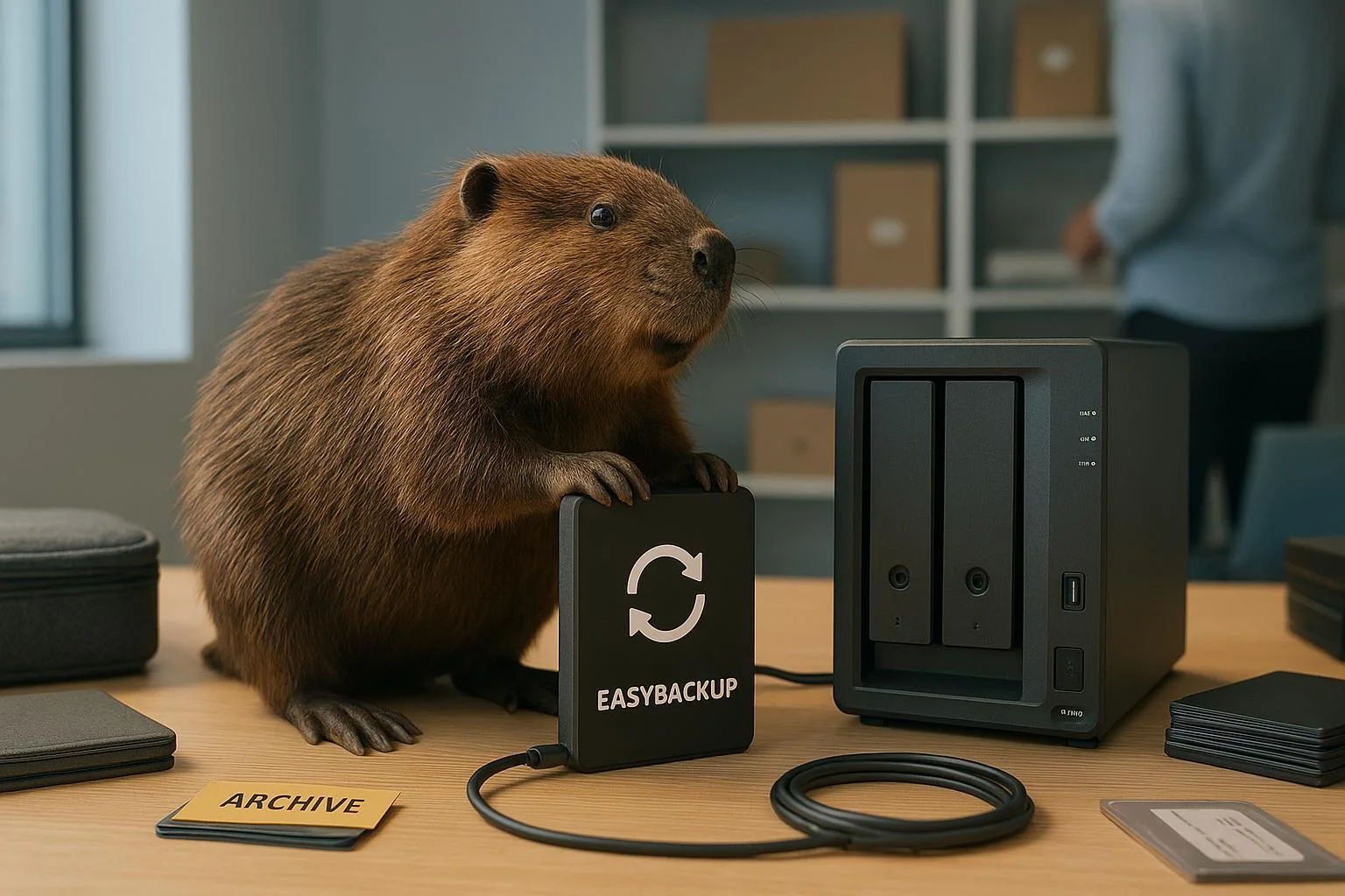 EasyBackup: je pc simpel back-uppen