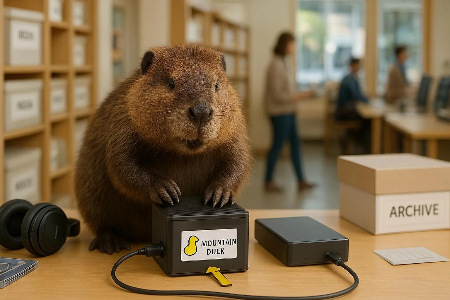 Mountain Duck: bestanden slim verplaatsen