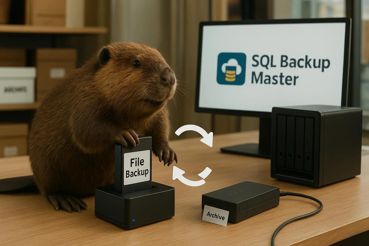 SQL Backup Master: database-back-ups slim plannen