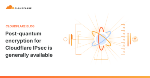 Post-quantum encryption for Cloudflare IPsec is generally available