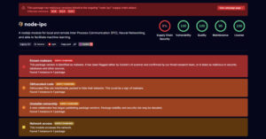 Kwaadaardige versies van node-ipc duiken op