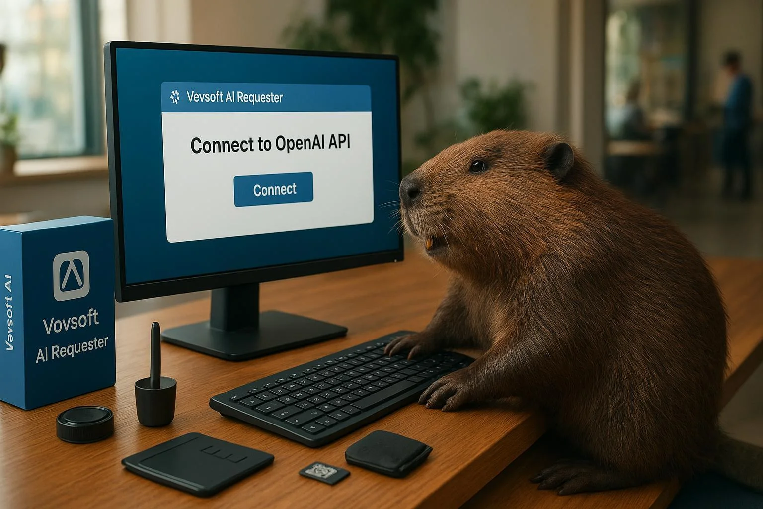 Vovsoft AI Requester: chatten en afbeeldingen maken met OpenAI